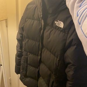 North face puffer coat